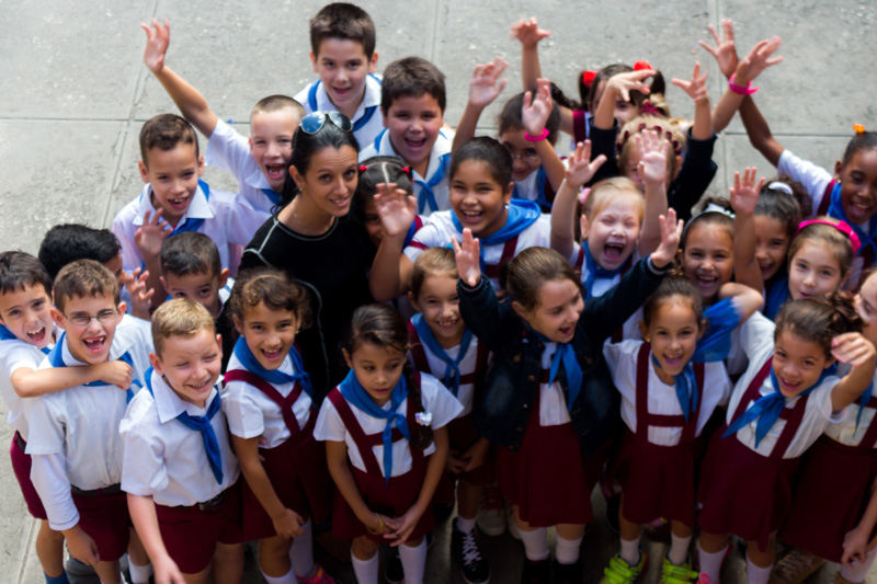 Alumnos día educador