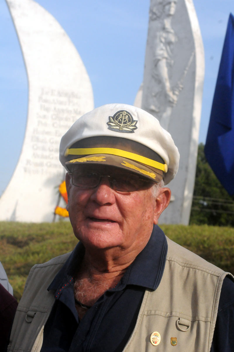 Contralmirante (r) José Luis Cuza, “Pepito”. sagua acto HH6