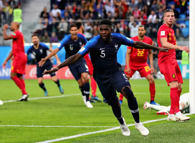 Francia estará en su tercera final en dos décadas. FRANCIA BELGICA
