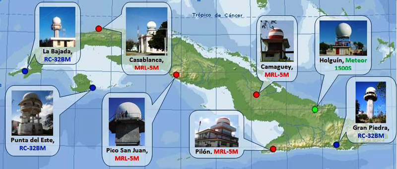 red radares meteorologia cu