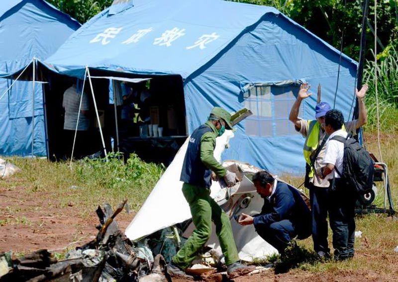 Photo: Ricardo López Hevia investigacion accidente aer