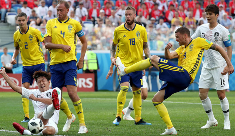 Fotos: canal1.com suecia corea del sur