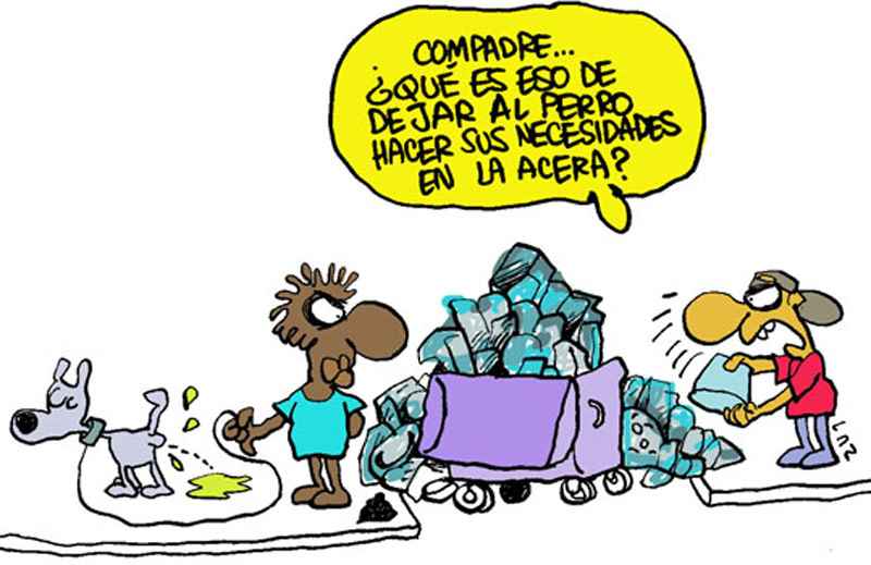 caricatura indisciplina soc