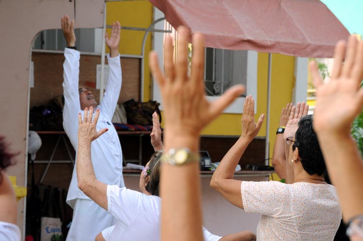 Tai chi en Holguín