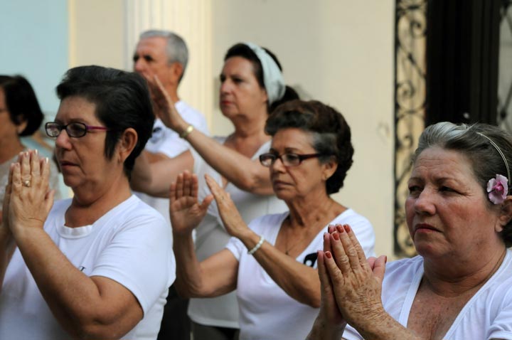 Tai chi en Holguín