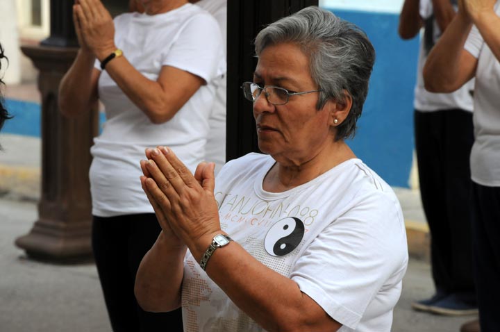 Tai chi en Holguín