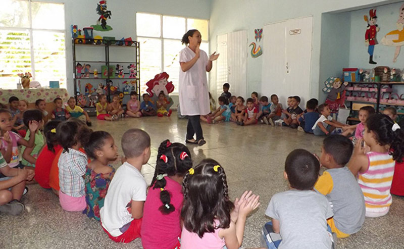 Fotos: Radio Cubana y ACN Circulo Infantil 1