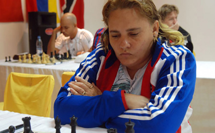 Gran Maestra (GM) Maritza Arribas Camp Nac Ajedz Fem Maritza