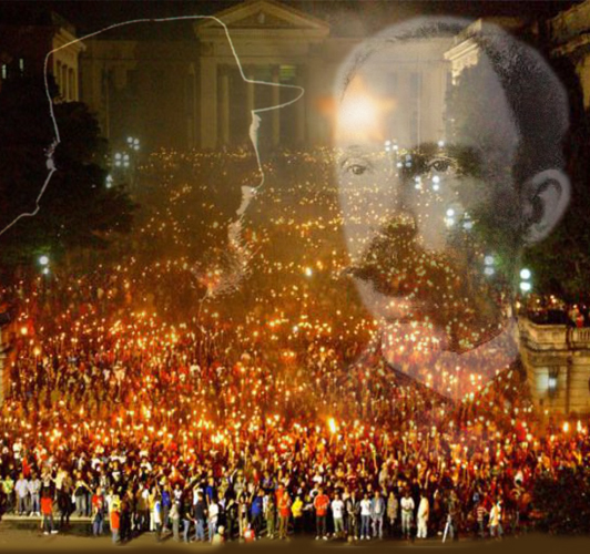 antorchas desfile 2
