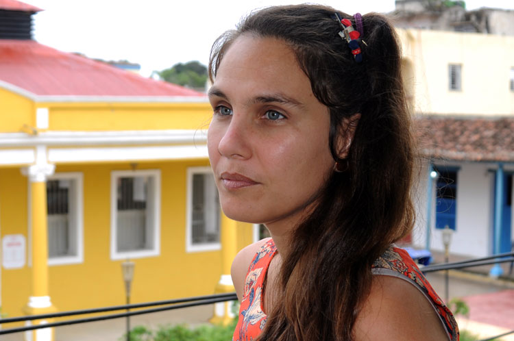 La escritora Jamila Medina. Foto: Carlos Rafael Jamila Medina
