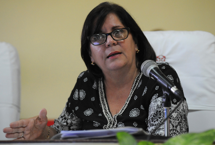 Odalis Escandel García, viceministra primera del Ministerio del Comercio Interior (MINCIN) Balance MINCIN 2