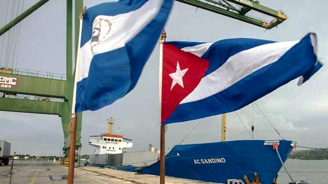 Cuba Nicaragua Donation
