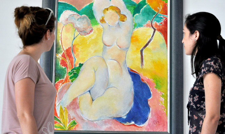 Exposición “Variaciones sobre temas de Matisse”, del reconocido pintor holguinero Cosme Proenza SucCult cosme proenza 02