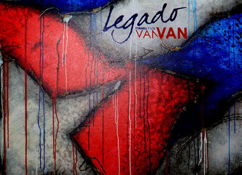 En la portada del disco, detalles de la obra Identidad, del artista de la plástica, Michel Mirabal. / Foto: Cubadebate. Vav Van concierto 01