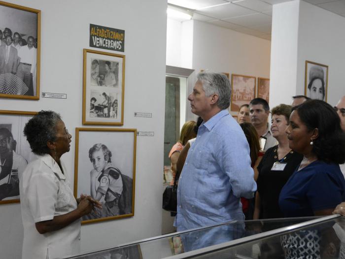 Diaz Canel memoria historica