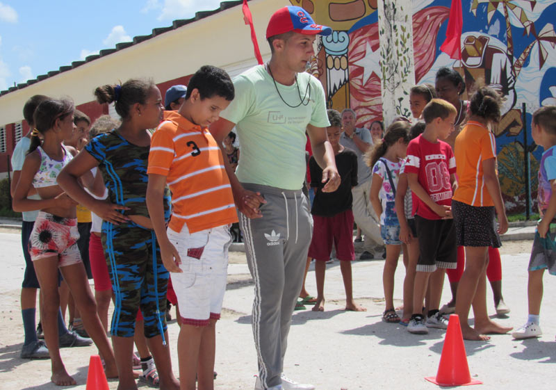 En Estrada, Consejo Popular de San Francisco del municipio de Urbano Noris el proyecto propicia una recreación sana, culta y útil Pensandoenti Verano 2