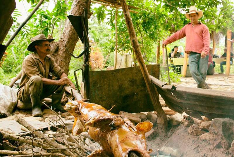 cerdo asado cuba