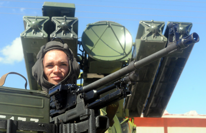La disposición combativa está a la orden del día en cada jornada de preparación defensa holguin 1
