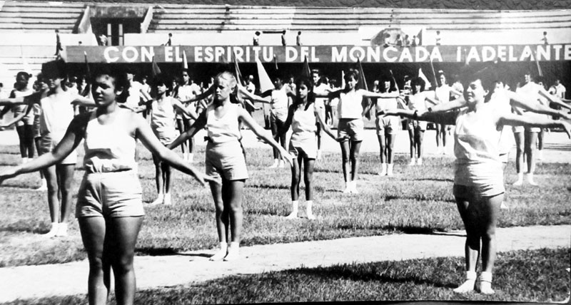 El 10 de febrero de 1979 fue inaugurado el estadio beisbolero Calixto García estadio 01