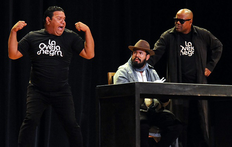 Pie de foto 1: La Oveja Negra es uno de los fundadores del festival Satiricón. / Fotos: Carlos Rafael oveja negra 1