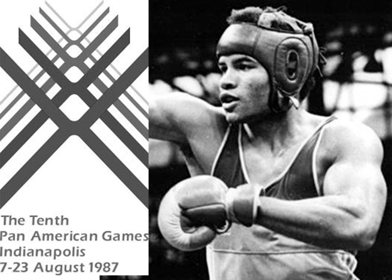 Ángel Espinosa, en su aval se incluyen 310 peleas efectuadas, con 294 victorias y 16 derrotas. Atesoró 62 medallas de oro. Foto: Ecured Indianapolis 1987 Angel esp
