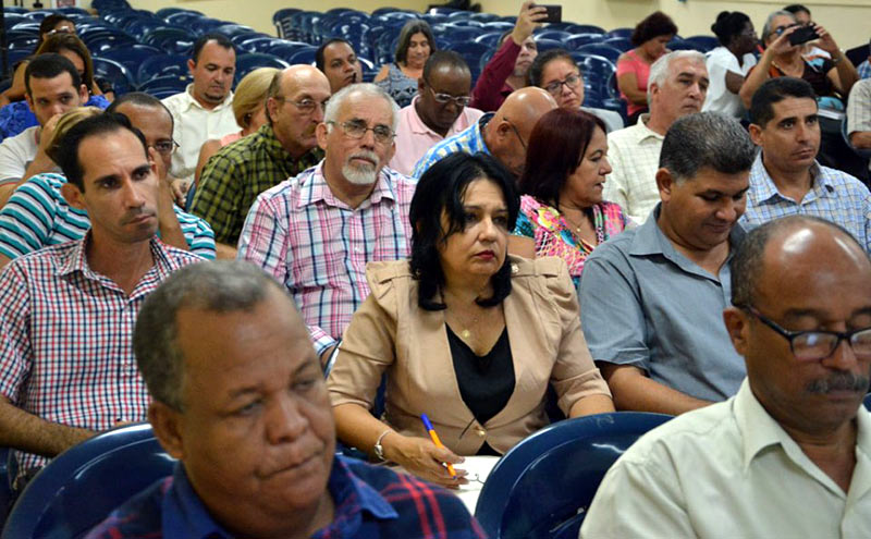 En la Universidad de Holguín transcurrió el Taller Regional Oriental Universidad-Empresa. Fotos: Luis Ernesto Ruiz universidad taller 2