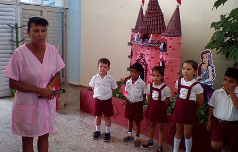 Pequeños del círculo infantil “Estrellitas del Futuro” conocen sobre el cuidado al Medio Ambiente. Fotos: Rodolfo Angel Rodríguez Reyes Medio ambiente banes 1