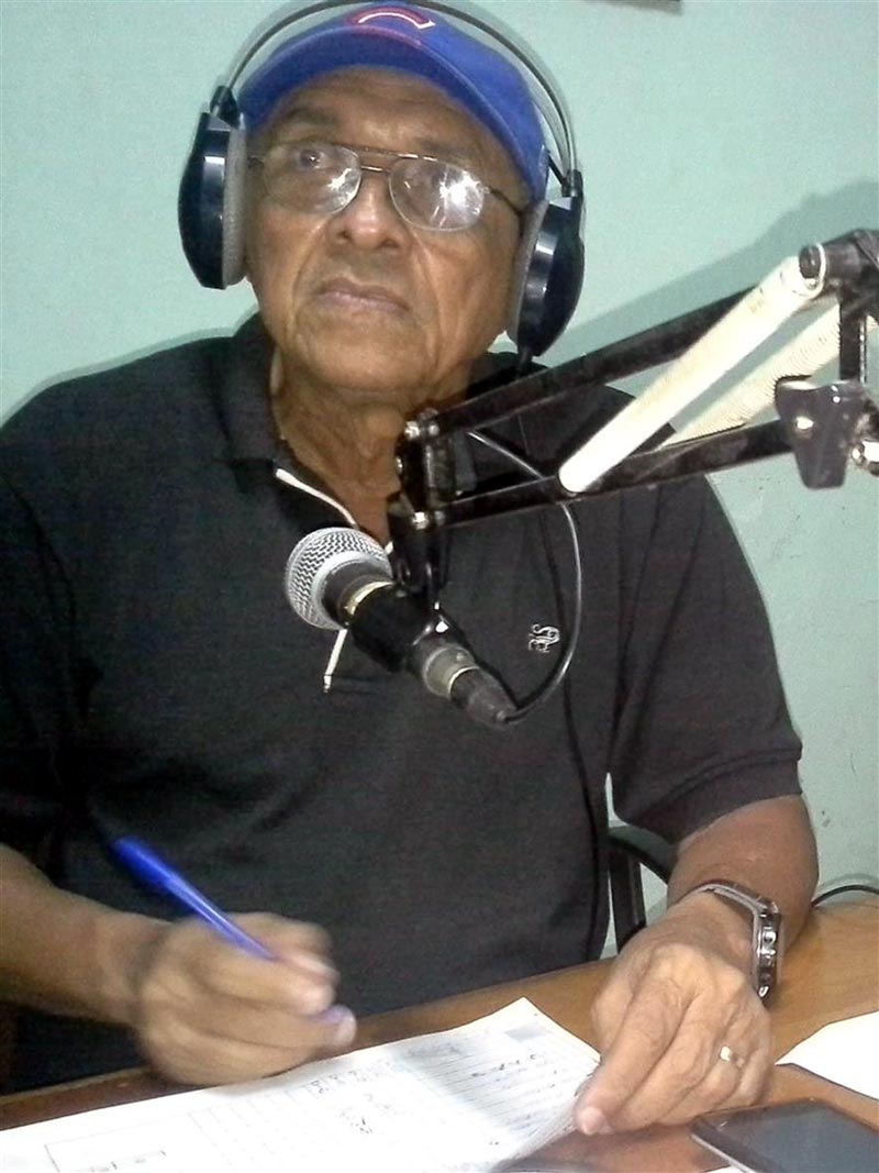 “El Mago” acumula más de 40 años de vida artística dedicada al deporte. rondon jorge 2