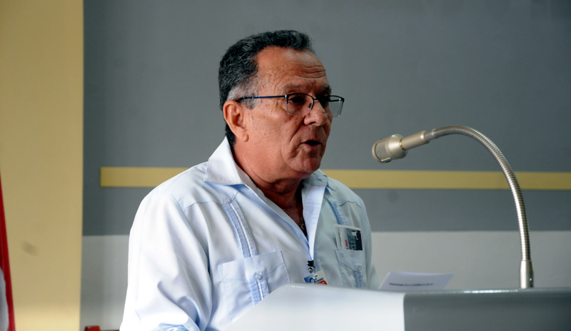 Jorge Sánchez, presidente de la ANEC en Holguín fotos: Elder Leyva anec balance 2