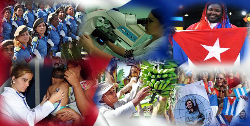 La mujer cubana es protagonista en toda la sociedad mujeres cubanas hg