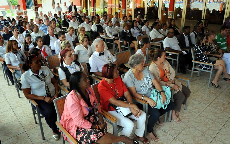 En la villa Hotel El Bosque transcurrió el acto por el Día del trabajador de hotelería y turismo. turismo aniversario 1