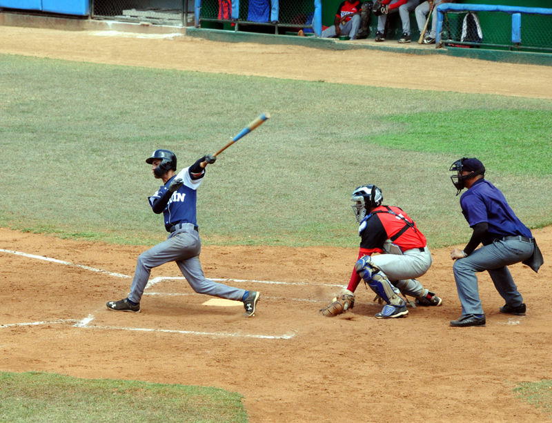 Santiago de Cuba ejerció pleno dominio sobre Holguín en el Nacional Sub23 de Béisbol. Foto: Elder Leyva Foto: Elder Leyva