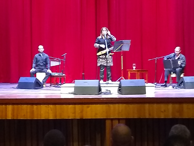 Liuba María Hevia ofreció concierto en el Teatro Eddy Suñol de la ciudad de Holguín . Foto: De la autora Foto: De la autora
