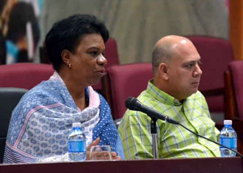 Inés María Chapman y Roberto Morales, vicepresidentes de los Consejos de Estado y de Ministros diaz canel conclusiones 2
