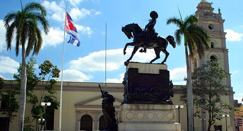 Monumento erigido a Ignacio Agramonte en la ciudad de Camagüey. ignacio agramonte