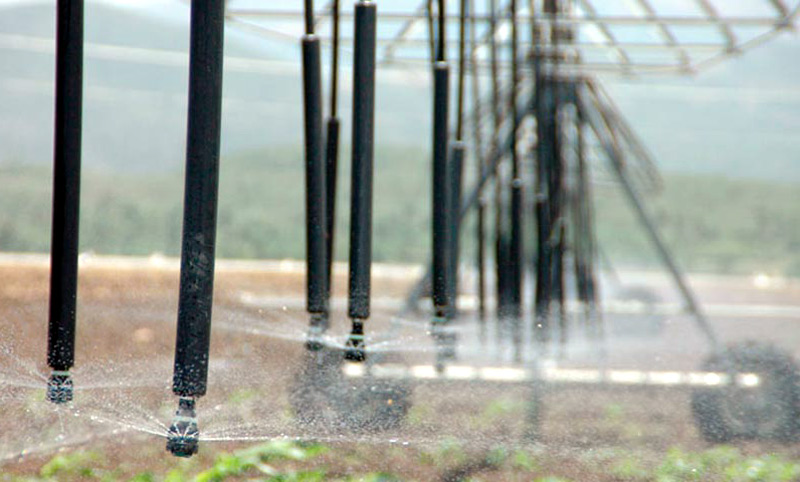 Varias inversiones favorecerán el riego en la agricultura holguinera. Foto: Radio Angulo riego 02