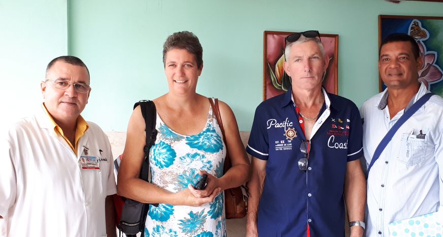 entrega donativos salud