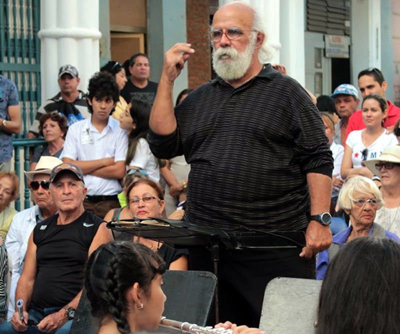 José Francisco Obregón Pérez. Foto: Wilker López musico obregon