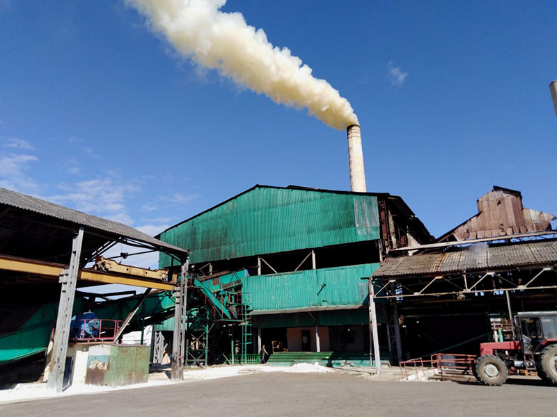 The Cristino Naranjo sugar mill started the 2019-2020 sugar harvest. Photo: Luis Enrique Díaz zafra inicio 2019 1