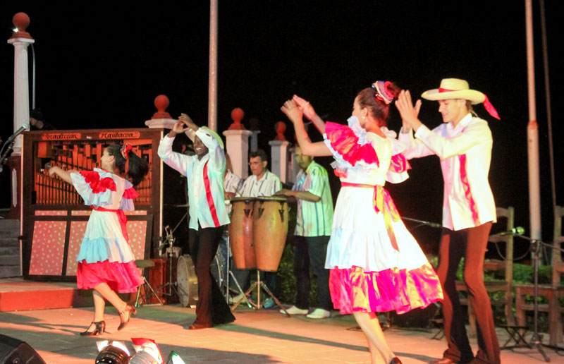 Various artistic manifestations were presented at the gala. aniversario hato hg 2