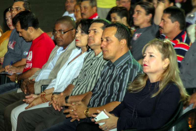 The highest political and governmental authorities in Holguin attended the gala. aniversario hato hg 4