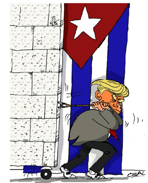 bloqueo trump