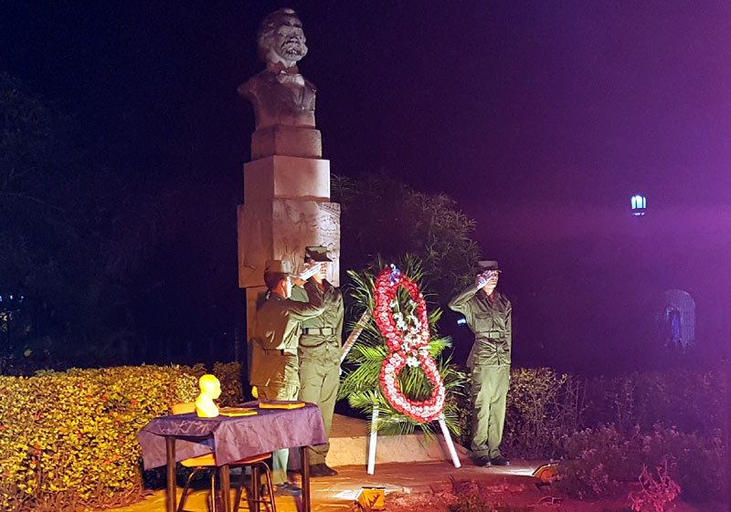 Carlos Manuel de Céspedes, en la ciudad de Holguín. Foto de la autora cespedes gala