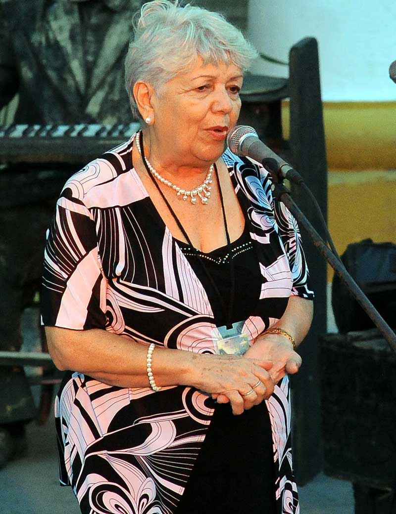 Georgelina en la gala de inauguración georgelina inauguracion