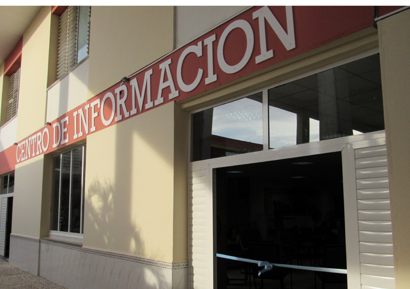 El centro de información quedó listo el pasado año Fotos: Alexis del Toro lenin inversiones 3