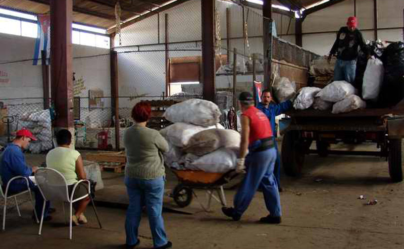 La recuperación de materia prima es esencial en la economía foto: ACN materias primas 2