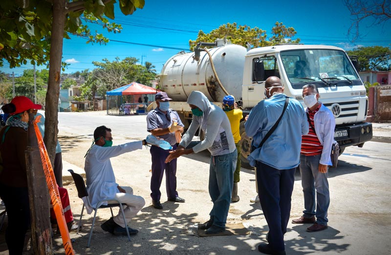 Extienden a 28 los días de cuarentena como medida para contener la propagación de la COVID-19. Fotos: Juan Pablo Carreras Covid cuarentena Rpto26 JPabloC 1