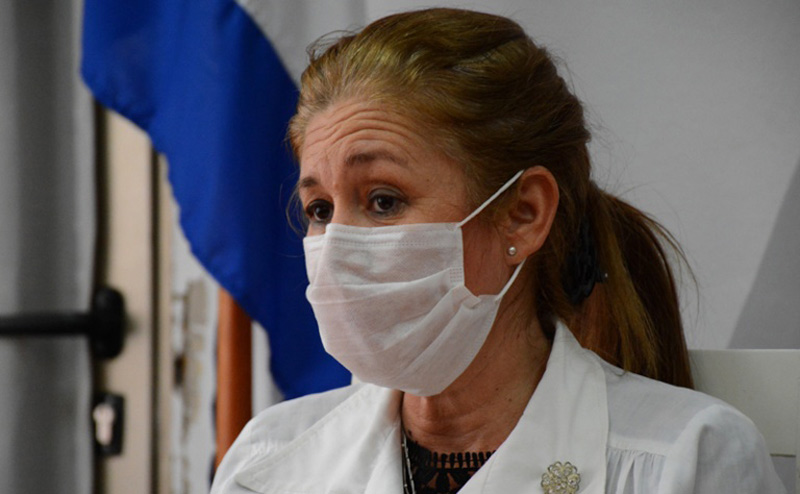 ¡ahora! dialoga con Yanelis Calviño Vega, jefa del puesto de dirección de la Dirección de Salud en Holguín acerca de las medidas tomadas para enfrentar la propagación de la COVOD-19 en el territorio. Foto: Carlos Rafael Covid entrevista AniaF C Rafael 3