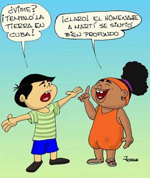 José Marti temblor Cuba