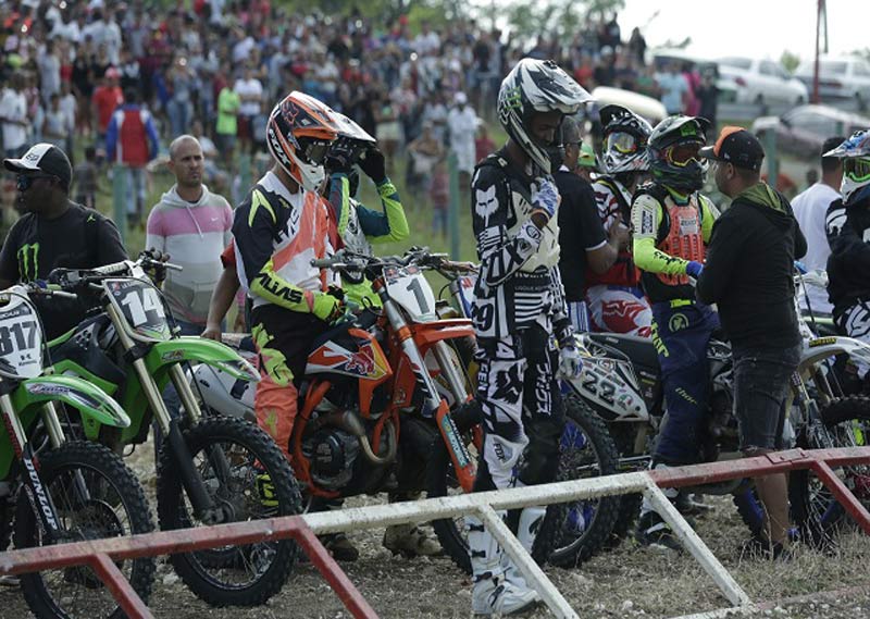 El motocross holguinero aportó tres medallas en 2019. Foto: Radio Mayabeque motocross nacional hg